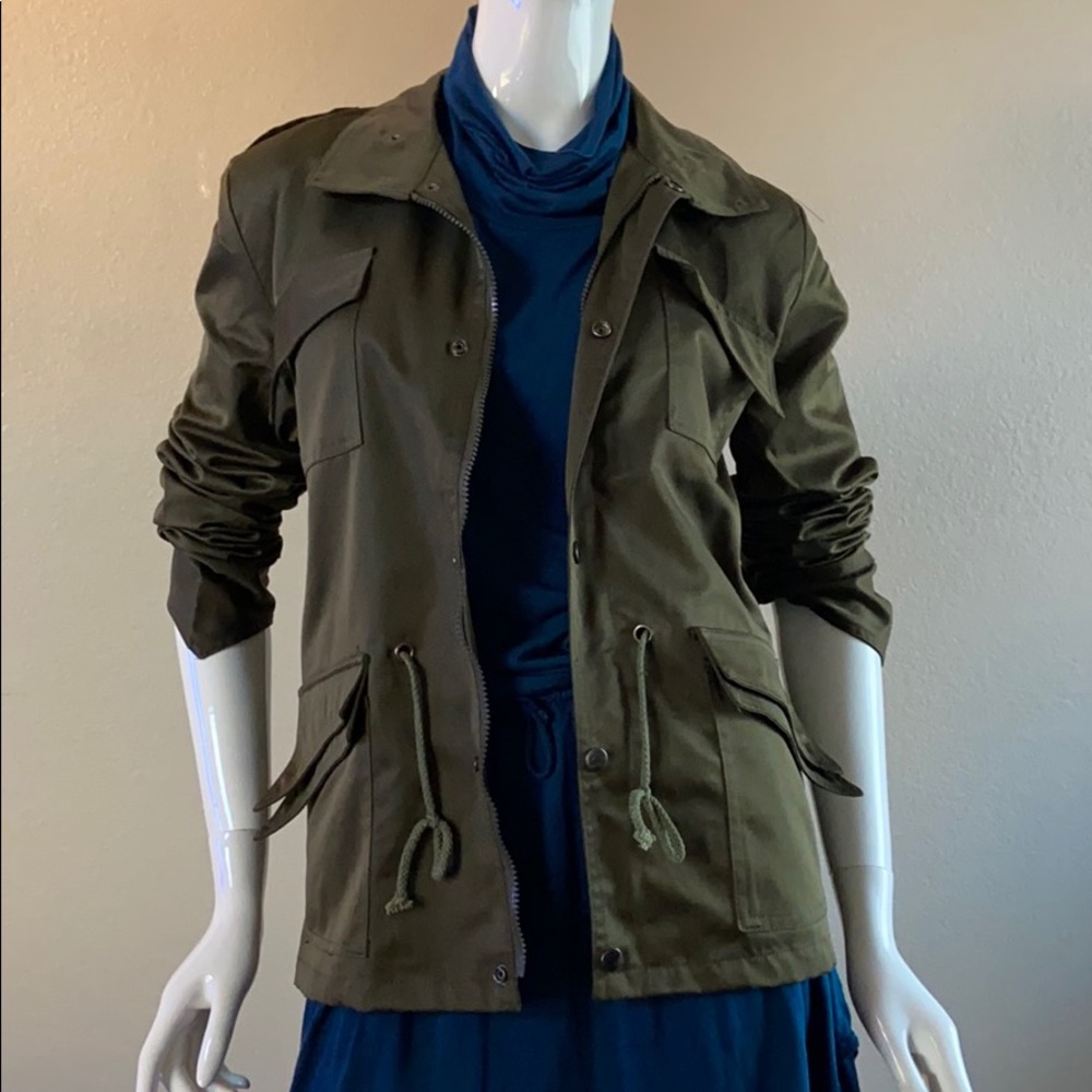 NWT Army Style Cargo Jacket